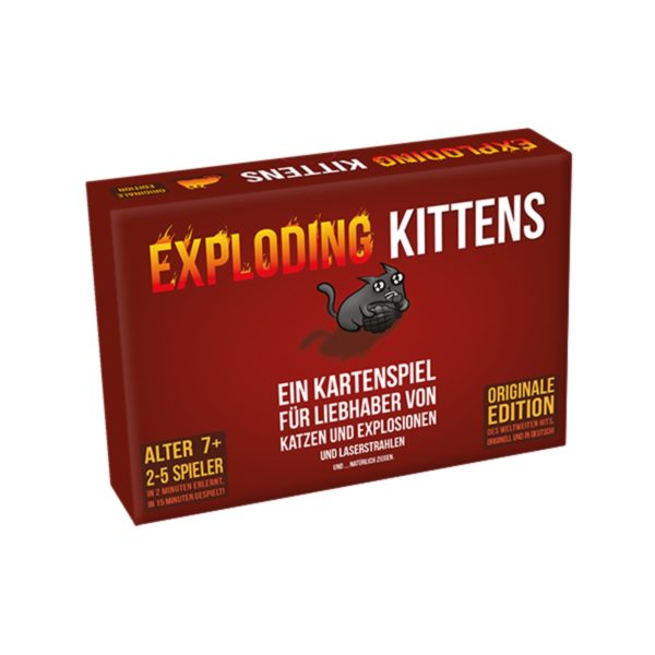 Exploding Kittens - Spielspaß direkt bei bigpandav.de im Onlinehsop kaufen!