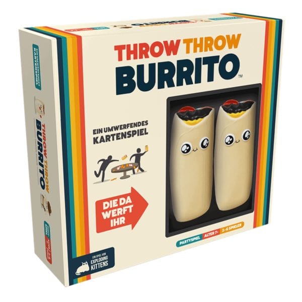 Throw Throw Burrito ein Partyspiel direkt bei bigpandav.de online kaufen