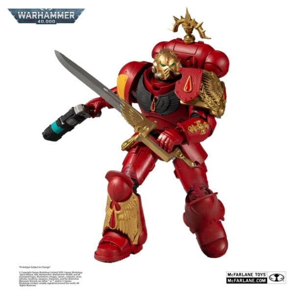 Warhammer 40k Actionfigur Blood Angels Primaris Lieutenant (Gold Label Series) 18 cm im bigpandav.de Onlineshop bestellen